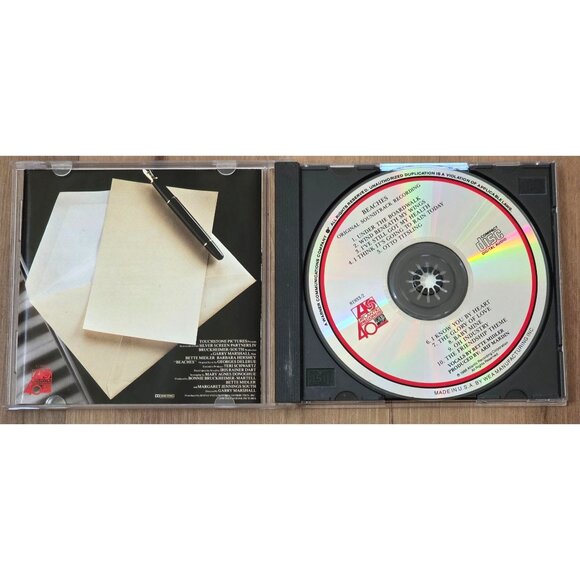 Beaches [Original Soundtrack] by Bette Midler (CD, Nov-1988, Atlantic (Label)) - Picture 2 of 4